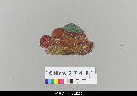 藏品(中國湖北皮影戲盔帽)的圖片